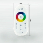 Контролер RGB OEM 30А-2.4G-Touch Білий 360Вт радіо сенсорний 10033